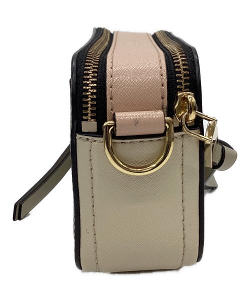 MARC JACOBS（マークジェイコブズ）MARC JACOBS (マークジェイコブズ) MARC JACOBS 　スナップショット　2WAYショルダーバッグ ベージュ×ピンクの古着・服飾アイテム