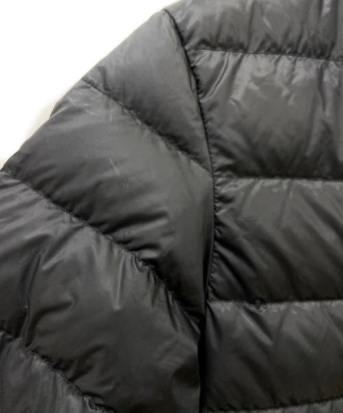 MONCLER（モンクレール）MONCLER (モンクレール) ライトダウンジャケット ブラックの古着・服飾アイテム