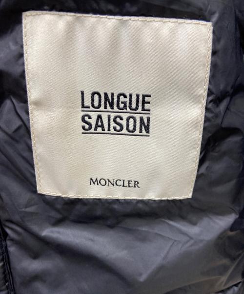 MONCLER（モンクレール）MONCLER (モンクレール) ライトダウンジャケット ブラックの古着・服飾アイテム