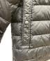 中古・古着 MONCLER (モンクレール) ライトダウンジャケット ブラック：40000円