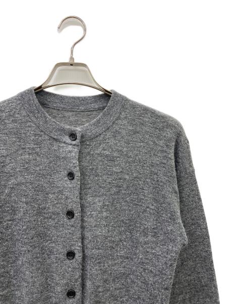 Noble（ノーブル）Noble (ノーブル) 薄手カーディガン グレー サイズ:FREEの古着・服飾アイテム