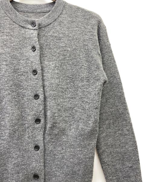 Noble（ノーブル）Noble (ノーブル) 薄手カーディガン グレー サイズ:FREEの古着・服飾アイテム