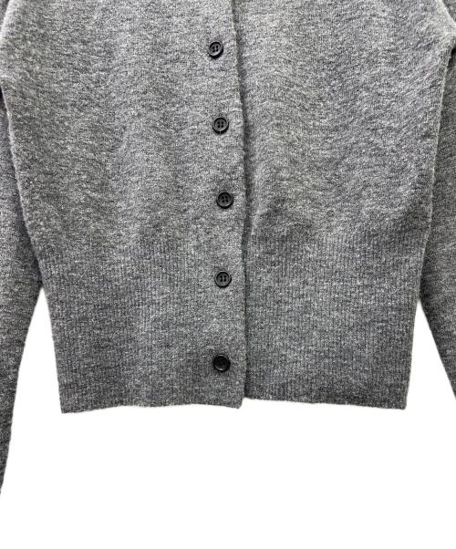 Noble（ノーブル）Noble (ノーブル) 薄手カーディガン グレー サイズ:FREEの古着・服飾アイテム