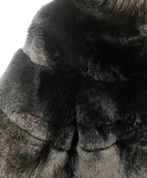 GRACE CONTINENTAL（（グレースコンチネンタル）GRACE CONTINENTAL (（グレースコンチネンタル) GRACE CONTINENTAL　ファーコート ブラック サイズ:36の古着・服飾アイテム