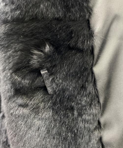 GRACE CONTINENTAL（（グレースコンチネンタル）GRACE CONTINENTAL (（グレースコンチネンタル) GRACE CONTINENTAL　ファーコート ブラック サイズ:36の古着・服飾アイテム