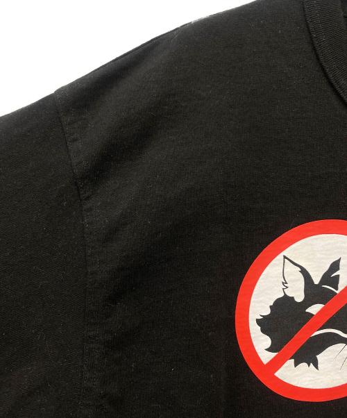 000 World Wide（ワールドワイド）000 World Wide (ワールドワイド) 半袖カットソー ブラック サイズ:Lの古着・服飾アイテム