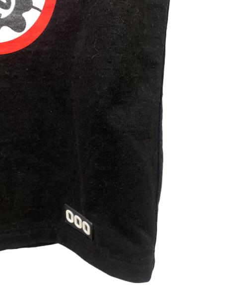 000 World Wide（ワールドワイド）000 World Wide (ワールドワイド) 半袖カットソー ブラック サイズ:Lの古着・服飾アイテム