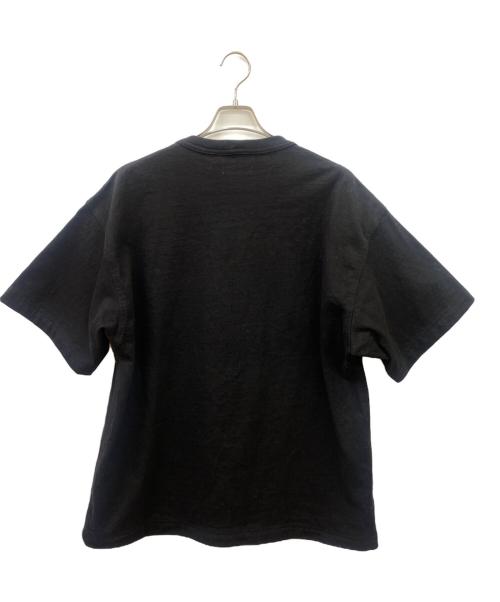 000 World Wide（ワールドワイド）000 World Wide (ワールドワイド) 半袖カットソー ブラック サイズ:Lの古着・服飾アイテム