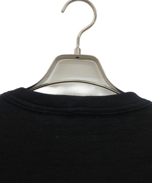 000 World Wide（ワールドワイド）000 World Wide (ワールドワイド) 半袖カットソー ブラック サイズ:Lの古着・服飾アイテム