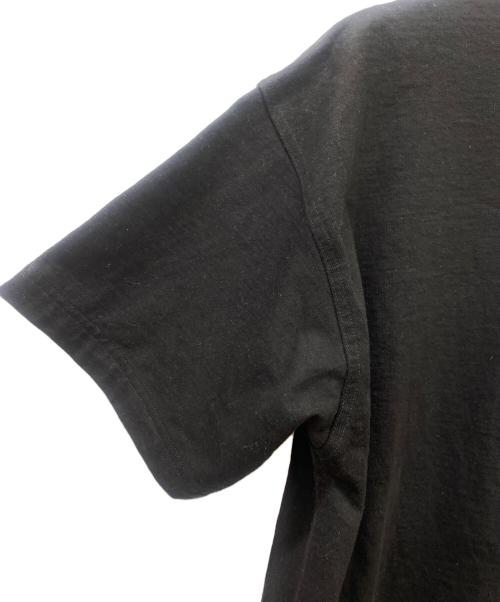 000 World Wide（ワールドワイド）000 World Wide (ワールドワイド) 半袖カットソー ブラック サイズ:Lの古着・服飾アイテム