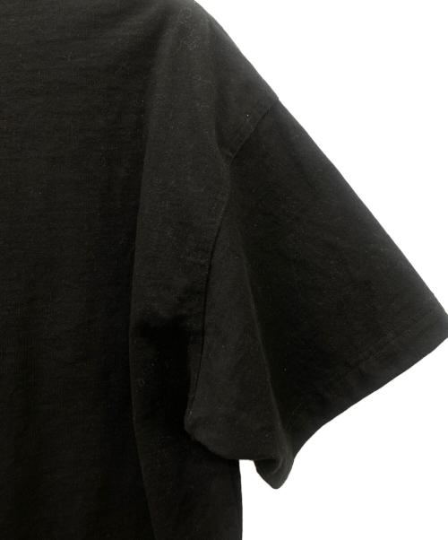 000 World Wide（ワールドワイド）000 World Wide (ワールドワイド) 半袖カットソー ブラック サイズ:Lの古着・服飾アイテム