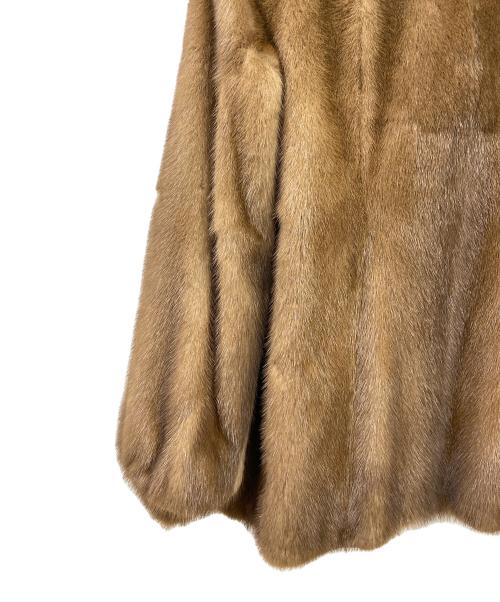 SAGA MINK（サガミンク）SAGA MINK (サガミンク) 毛皮ハーフコート ブラウン サイズ:13の古着・服飾アイテム