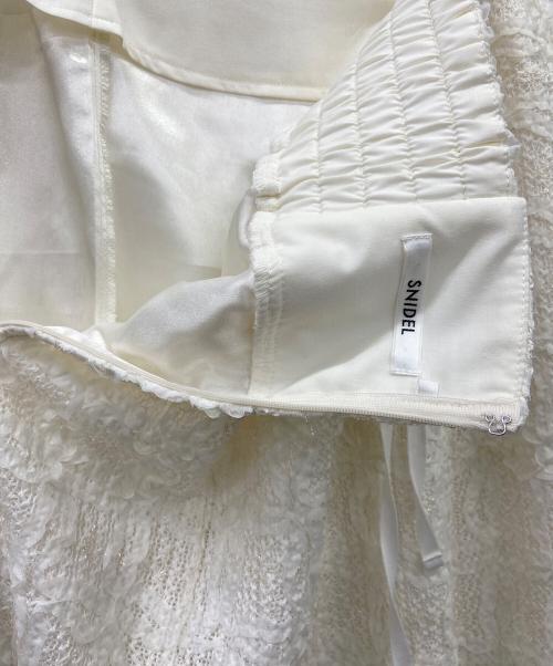 Snidel（スナイデル）Snidel (スナイデル) マーメイドスカート ホワイト サイズ:1の古着・服飾アイテム