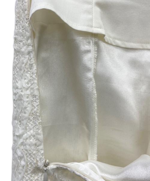 Snidel（スナイデル）Snidel (スナイデル) マーメイドスカート ホワイト サイズ:1の古着・服飾アイテム