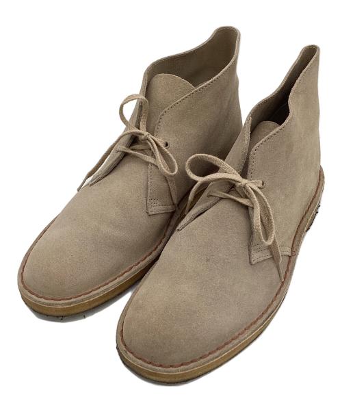 CLARKS（クラークス）CLARKS (クラークス) チャッカーブーツ ベージュ サイズ:27cmの古着・服飾アイテム