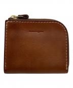 analogicoアナロジコ）の古着「analogico　コンパクトウォレット」｜ブラウン