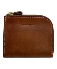 analogico（アナロジコ）の古着「analogico　コンパクトウォレット」｜ブラウン