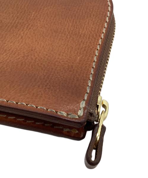 analogico（アナロジコ）analogico (アナロジコ) analogico　コンパクトウォレット ブラウンの古着・服飾アイテム