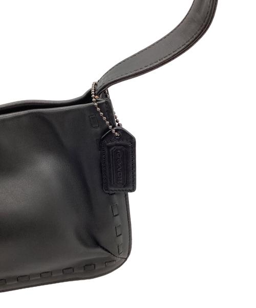COACH（コーチ）COACH (コーチ) ワンショルダーハンドバッグ ブラックの古着・服飾アイテム