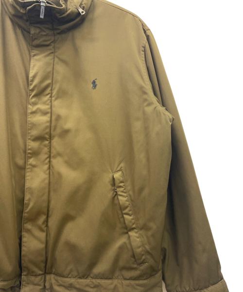 POLO RALPH LAUREN（ポロ・ラルフローレン）POLO RALPH LAUREN (ポロ・ラルフローレン) 中綿ジャケット ブラウン×オリーブ サイズ:LLの古着・服飾アイテム