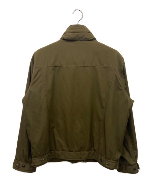 POLO RALPH LAUREN（ポロ・ラルフローレン）POLO RALPH LAUREN (ポロ・ラルフローレン) 中綿ジャケット ブラウン×オリーブ サイズ:LLの古着・服飾アイテム