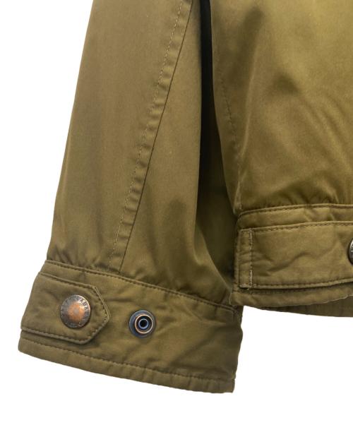 POLO RALPH LAUREN（ポロ・ラルフローレン）POLO RALPH LAUREN (ポロ・ラルフローレン) 中綿ジャケット ブラウン×オリーブ サイズ:LLの古着・服飾アイテム