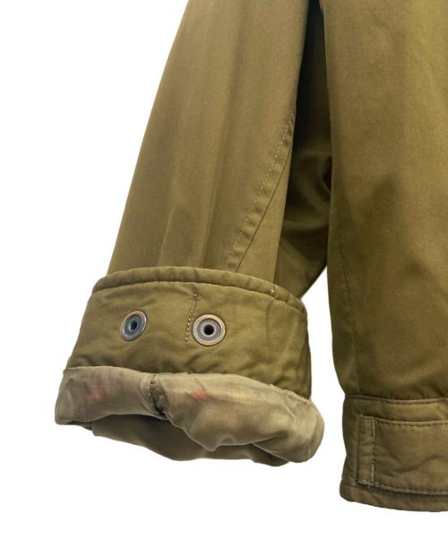 POLO RALPH LAUREN（ポロ・ラルフローレン）POLO RALPH LAUREN (ポロ・ラルフローレン) 中綿ジャケット ブラウン×オリーブ サイズ:LLの古着・服飾アイテム