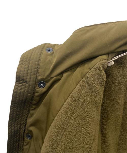 POLO RALPH LAUREN（ポロ・ラルフローレン）POLO RALPH LAUREN (ポロ・ラルフローレン) 中綿ジャケット ブラウン×オリーブ サイズ:LLの古着・服飾アイテム