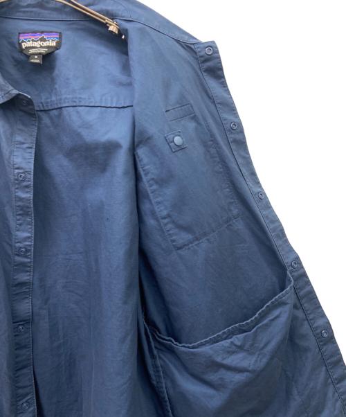 Patagonia（パタゴニア）Patagonia (パタゴニア) Lightweight All-Wear Hemp Coaches Jkt ブルー サイズ:Mの古着・服飾アイテム