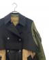 RISLEY (リズレー) RISLEY　docking long trench coat　中綿コート ブラック×オリーブ サイズ:FREE：10000円