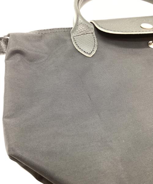 LONGCHAMP（ロンシャン）LONGCHAMP (ロンシャン) LONGCHAMP　ル プリアージュクラブ　ハンドバッグ ブラックの古着・服飾アイテム