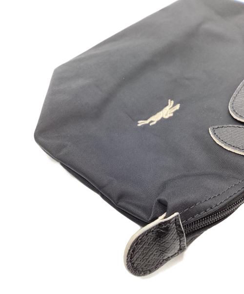 LONGCHAMP（ロンシャン）LONGCHAMP (ロンシャン) LONGCHAMP　ル プリアージュクラブ　ハンドバッグ ブラックの古着・服飾アイテム