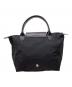 LONGCHAMP (ロンシャン) LONGCHAMP　ル プリアージュクラブ　ハンドバッグ ブラック：8000円