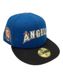 New Era（ニューエラ）の古着「New Era　HOME GAME 別注 大谷翔平カスタム エンゼルス キャップ」｜ネイビー×ブラック