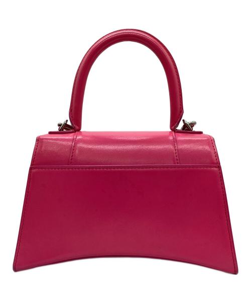 BALENCIAGA（バレンシアガ）BALENCIAGA (バレンシアガ) アワーグラスS　2WAYバッグ ピンクの古着・服飾アイテム