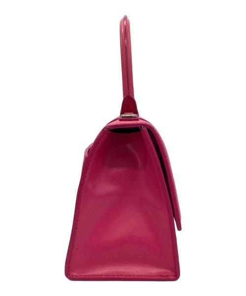 BALENCIAGA（バレンシアガ）BALENCIAGA (バレンシアガ) アワーグラスS　2WAYバッグ ピンクの古着・服飾アイテム
