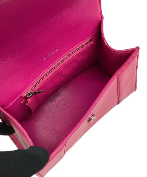 BALENCIAGA（バレンシアガ）BALENCIAGA (バレンシアガ) アワーグラスS　2WAYバッグ ピンクの古着・服飾アイテム