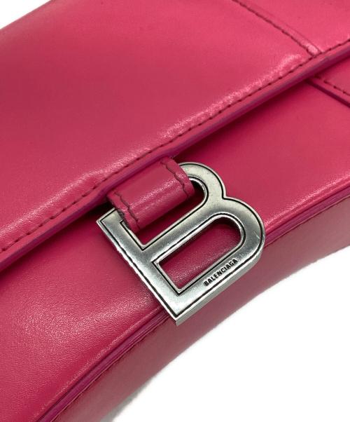 BALENCIAGA（バレンシアガ）BALENCIAGA (バレンシアガ) アワーグラスS　2WAYバッグ ピンクの古着・服飾アイテム