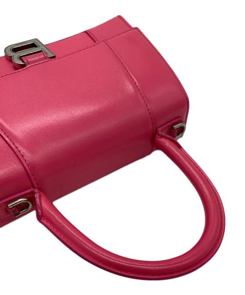 BALENCIAGA（バレンシアガ）BALENCIAGA (バレンシアガ) アワーグラスS　2WAYバッグ ピンクの古着・服飾アイテム