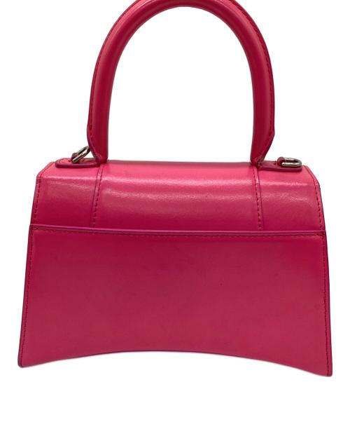BALENCIAGA（バレンシアガ）BALENCIAGA (バレンシアガ) アワーグラスS　2WAYバッグ ピンクの古着・服飾アイテム