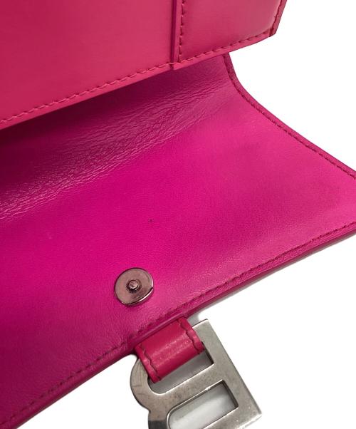 BALENCIAGA（バレンシアガ）BALENCIAGA (バレンシアガ) アワーグラスS　2WAYバッグ ピンクの古着・服飾アイテム
