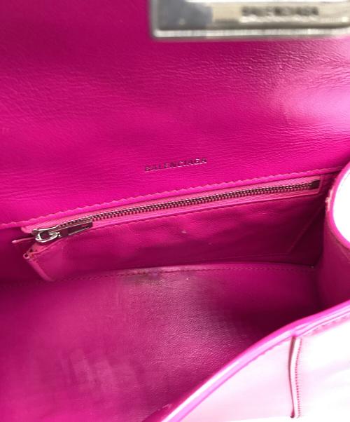 BALENCIAGA（バレンシアガ）BALENCIAGA (バレンシアガ) アワーグラスS　2WAYバッグ ピンクの古着・服飾アイテム