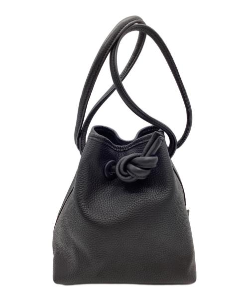 VASIC（ヴァジック）VASIC (ヴァジック) VASIC　BOND MINI MINI TAUPE　ハンドバッグ ブラックの古着・服飾アイテム