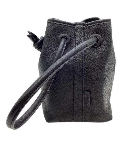 VASIC（ヴァジック）VASIC (ヴァジック) VASIC　BOND MINI MINI TAUPE　ハンドバッグ ブラックの古着・服飾アイテム