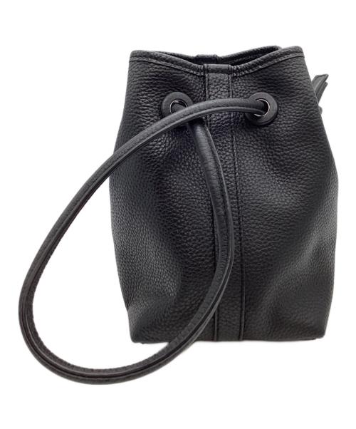 VASIC（ヴァジック）VASIC (ヴァジック) VASIC　BOND MINI MINI TAUPE　ハンドバッグ ブラックの古着・服飾アイテム