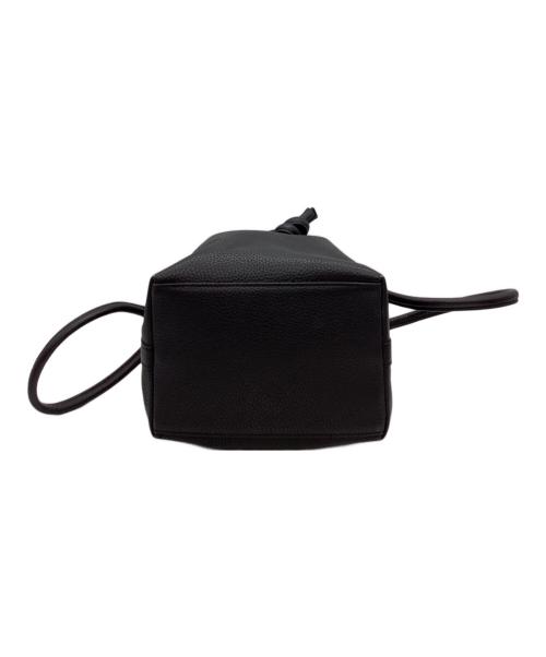 VASIC（ヴァジック）VASIC (ヴァジック) VASIC　BOND MINI MINI TAUPE　ハンドバッグ ブラックの古着・服飾アイテム