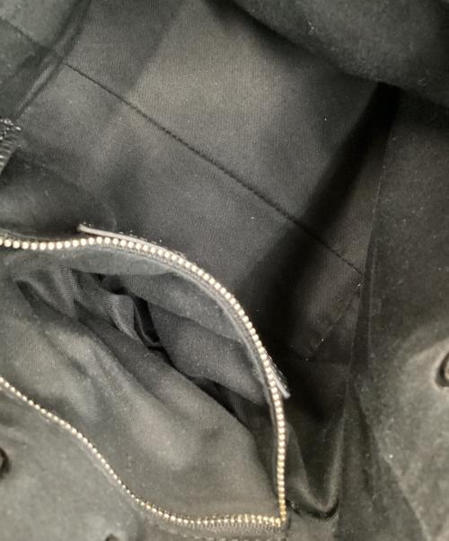 VASIC（ヴァジック）VASIC (ヴァジック) VASIC　BOND MINI MINI TAUPE　ハンドバッグ ブラックの古着・服飾アイテム