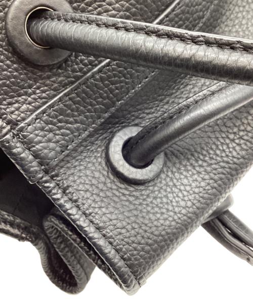 VASIC（ヴァジック）VASIC (ヴァジック) VASIC　BOND MINI MINI TAUPE　ハンドバッグ ブラックの古着・服飾アイテム