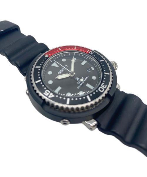 SEIKO（セイコー）SEIKO (セイコー) プロスペックス　ダイバーズウォッチ ブラックの古着・服飾アイテム
