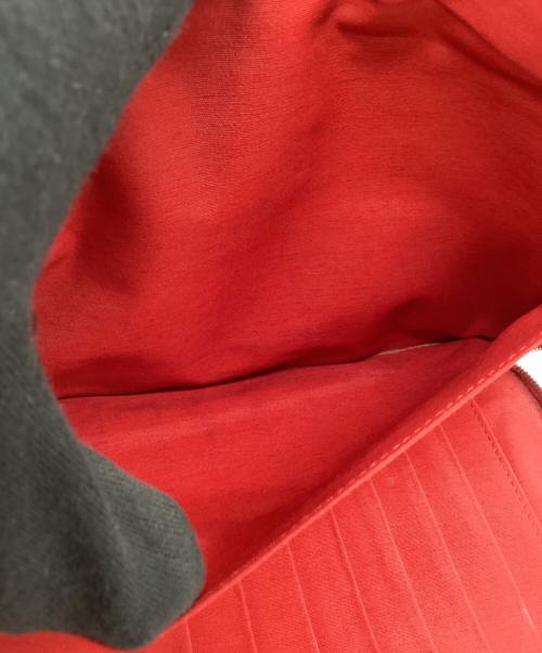 HERMES（エルメス）HERMES (エルメス) HERMES　パースGM　ラウンドファスナー財布 レッドの古着・服飾アイテム